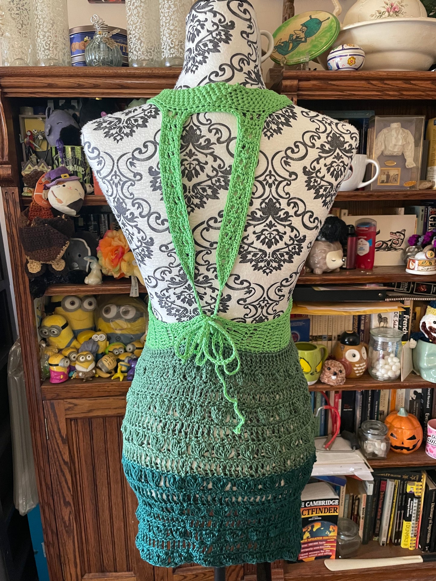 Green NYX crochet dress