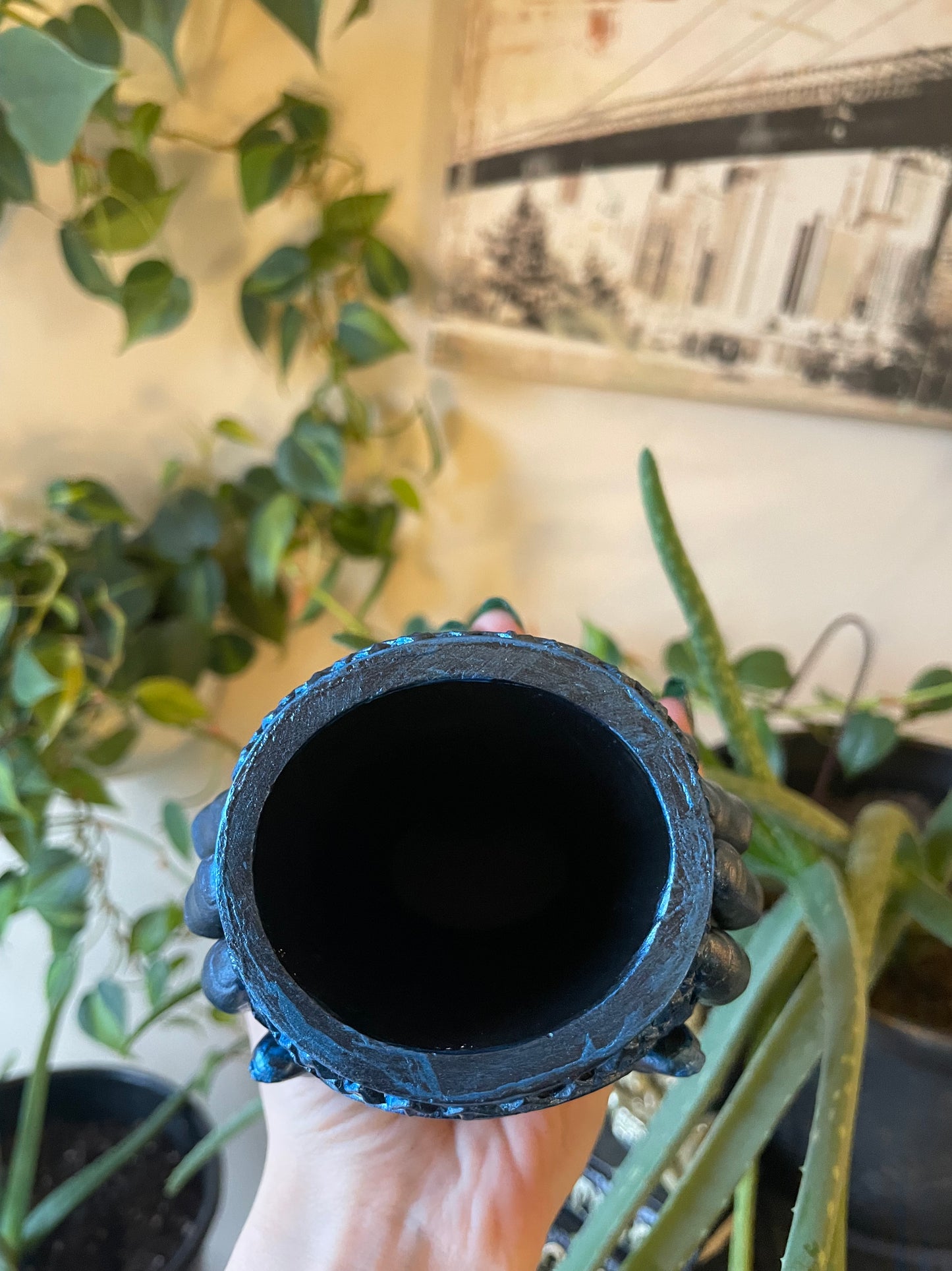 Eco Resin crochet hook cups
