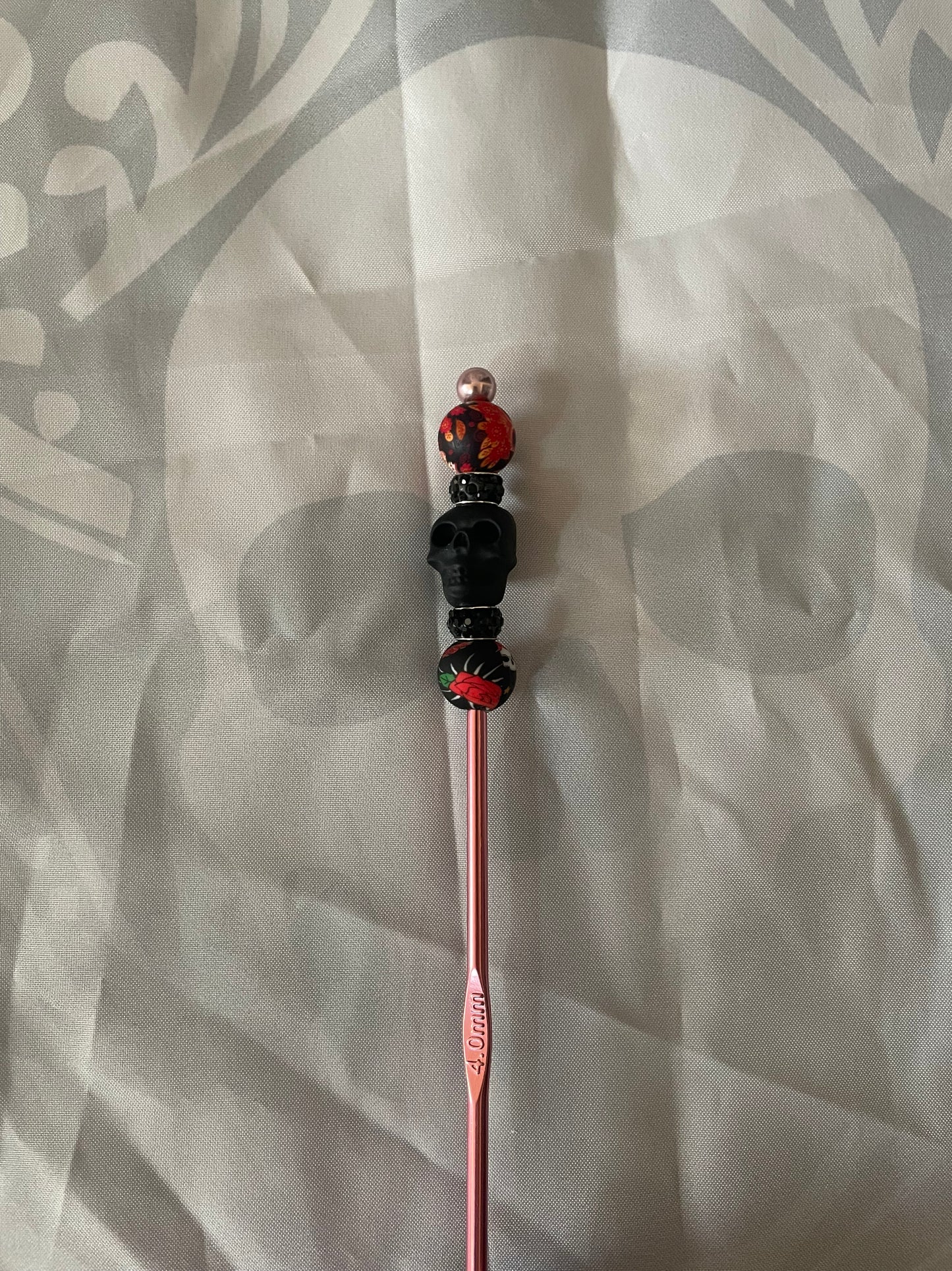 4mm silicone beaded crochet hooks