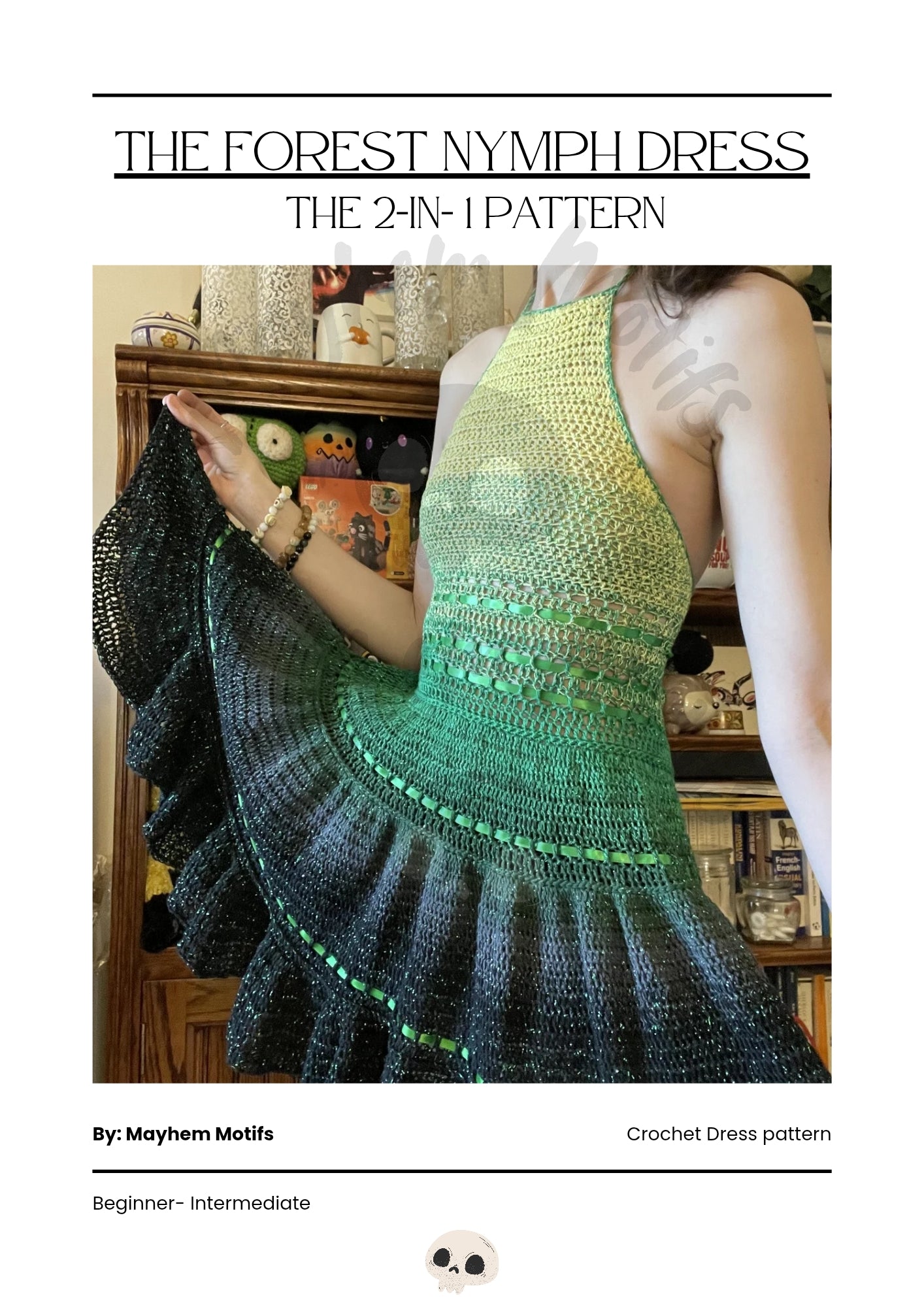 The Forest Nymph 2-in-1 pattern