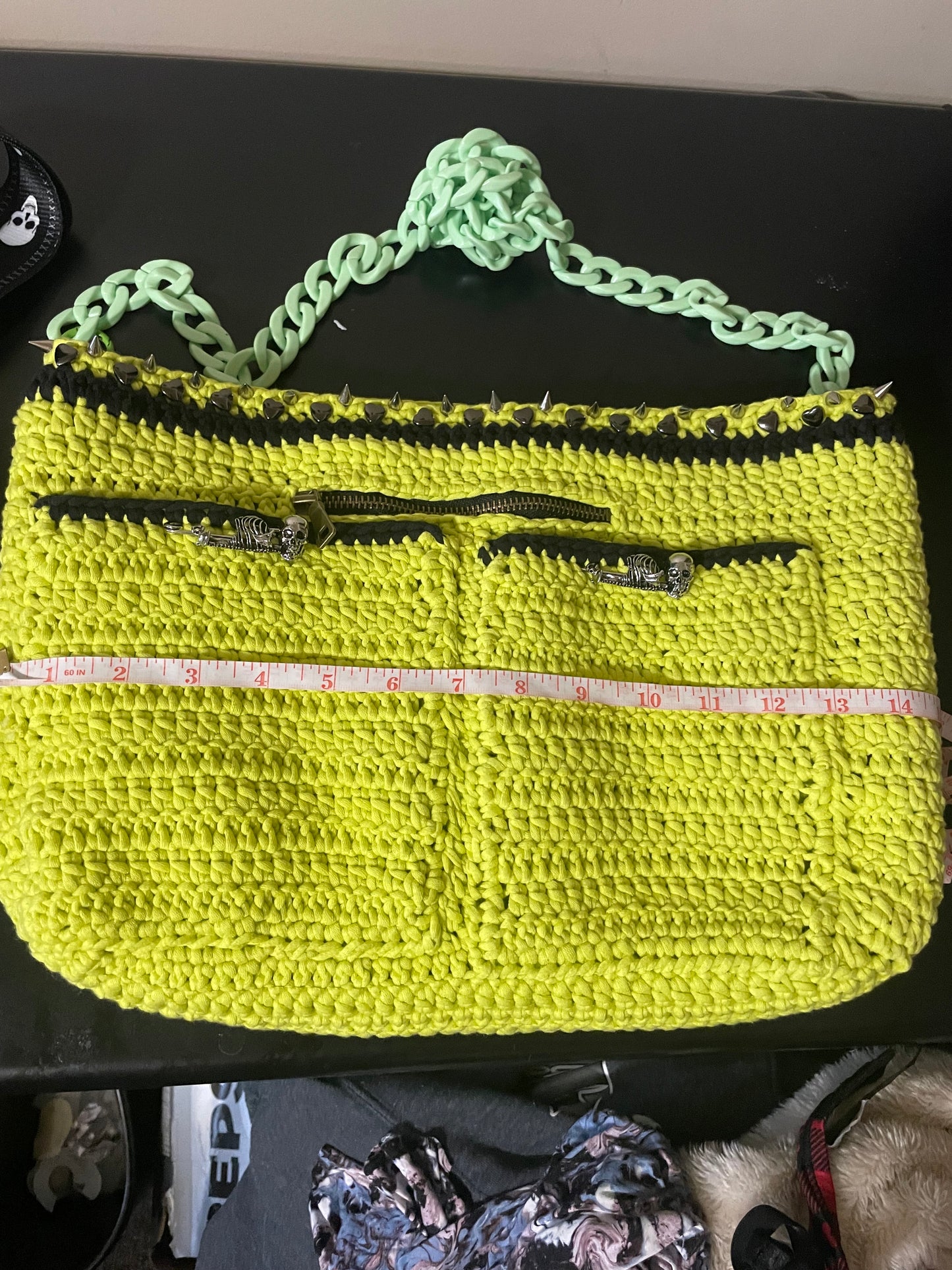 #itsnotaphasebag crochet bag