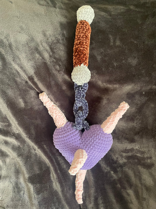 Crochet flail and love lug