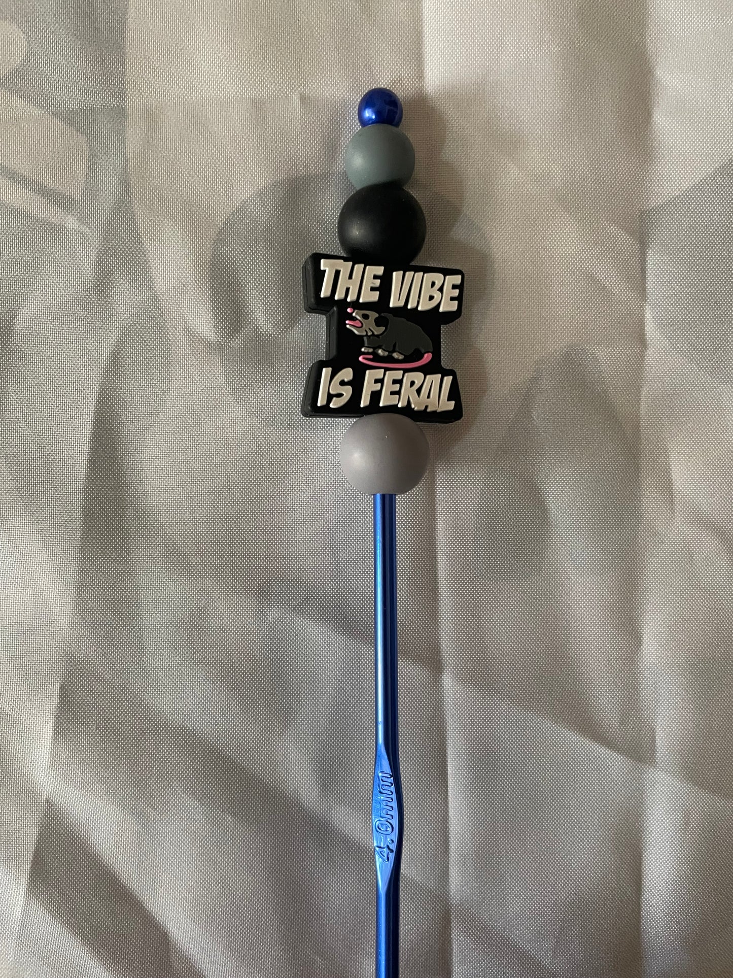 4mm silicone beaded crochet hooks