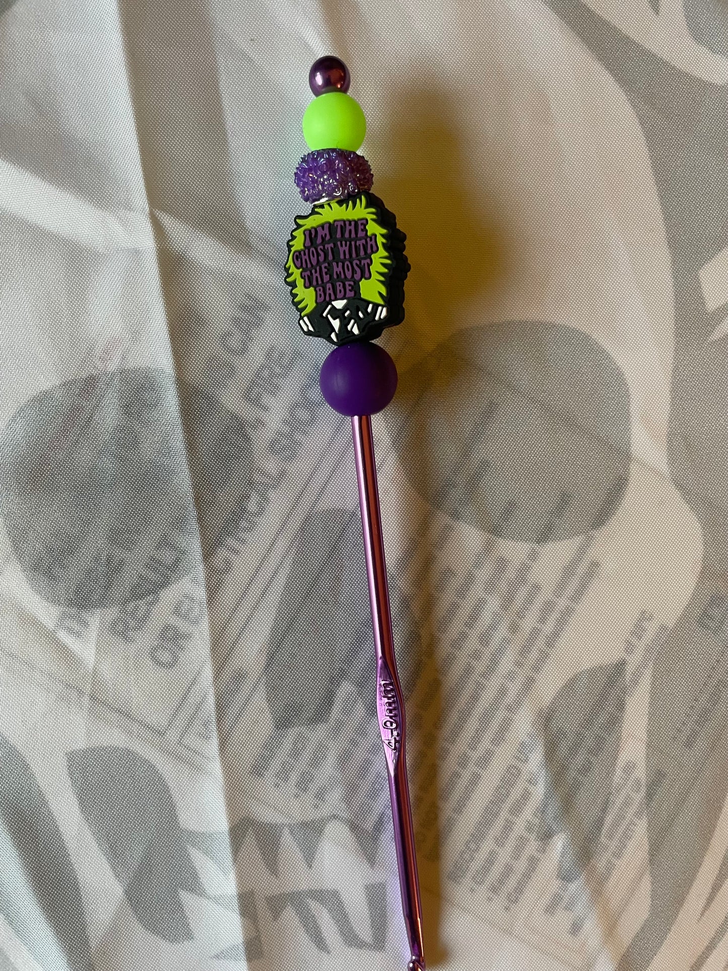 4mm silicone beaded crochet hooks