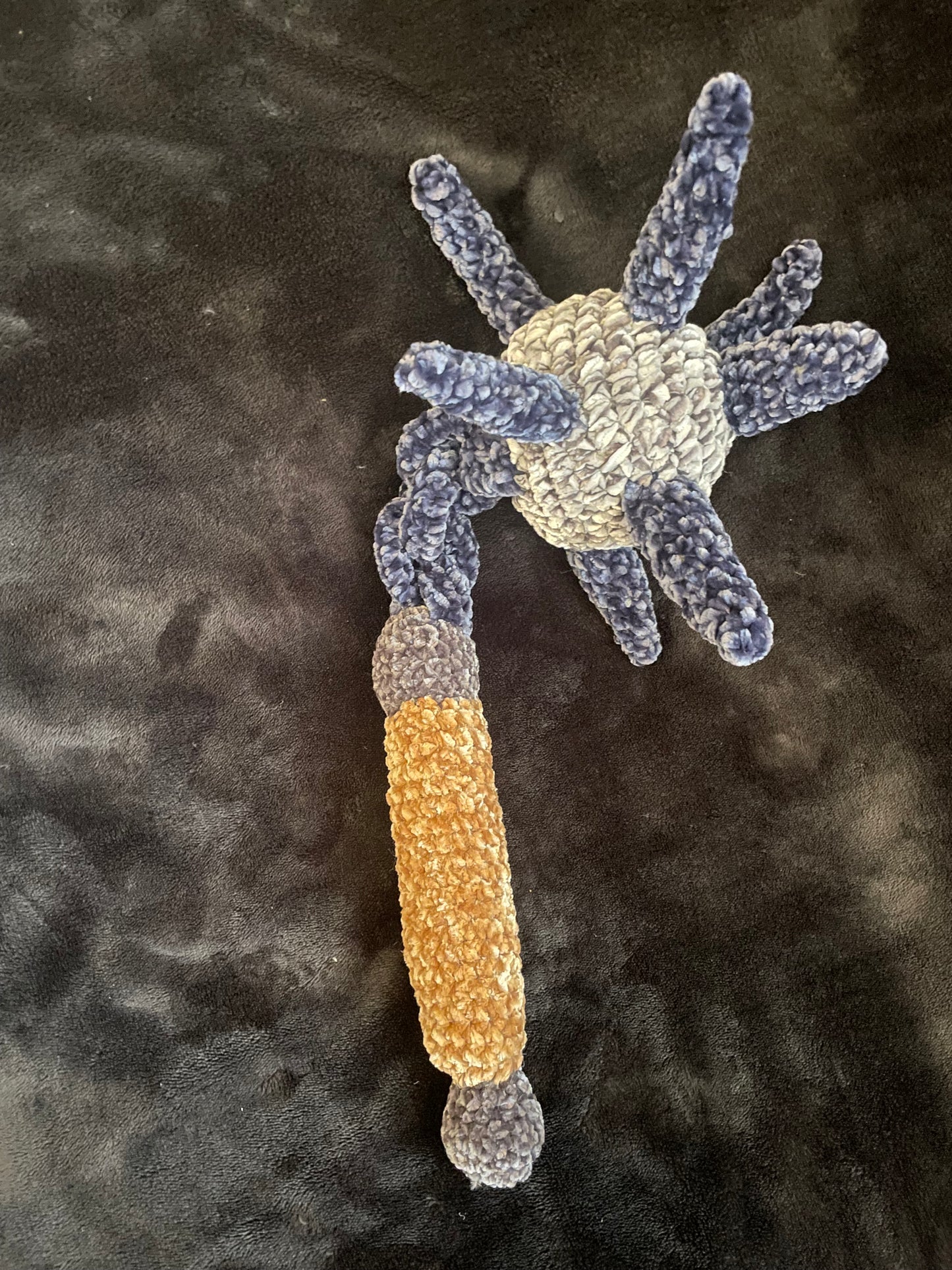 Crochet flail and love lug