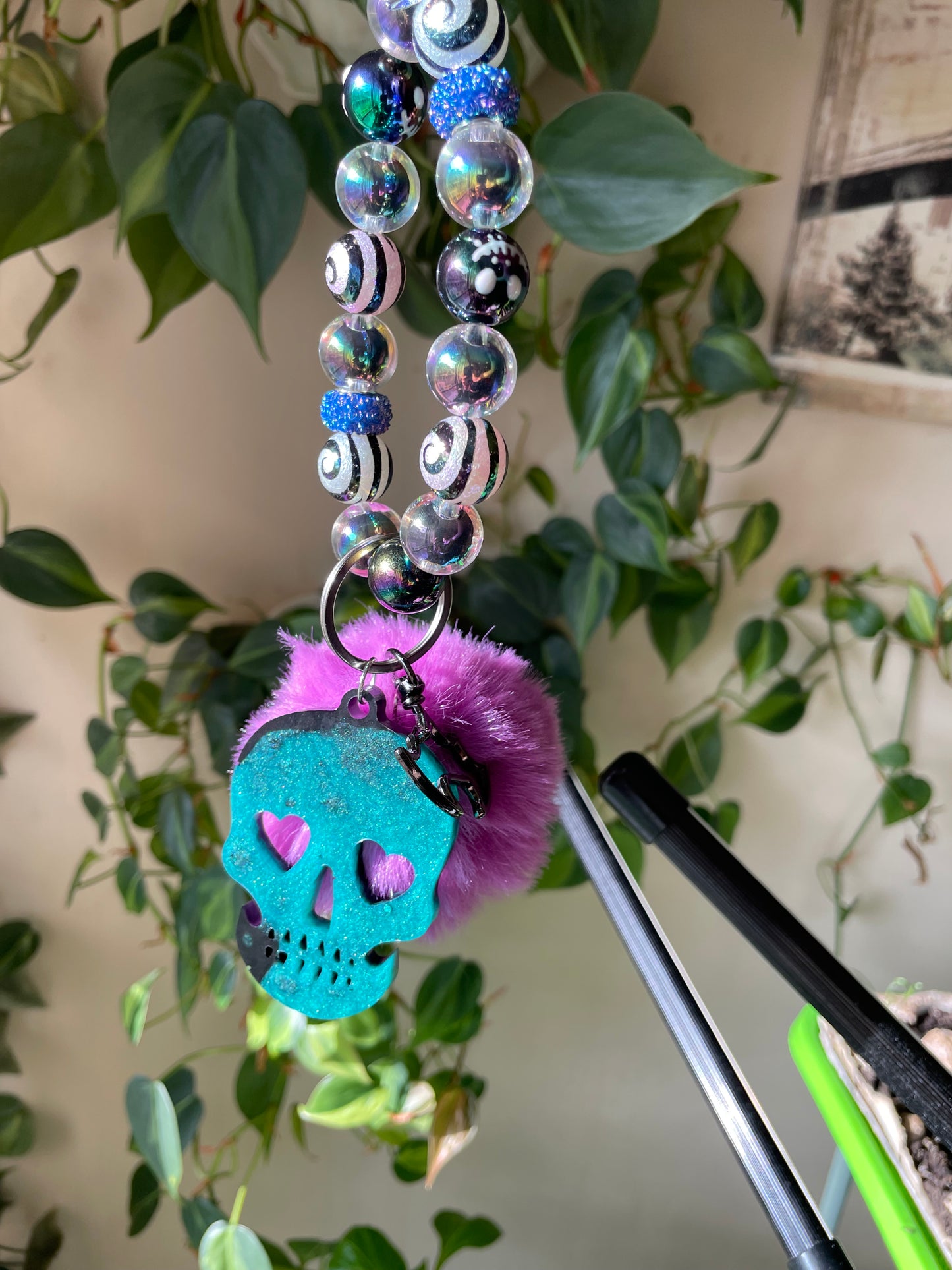 New 2026 Bubble bead bag charms and key chains