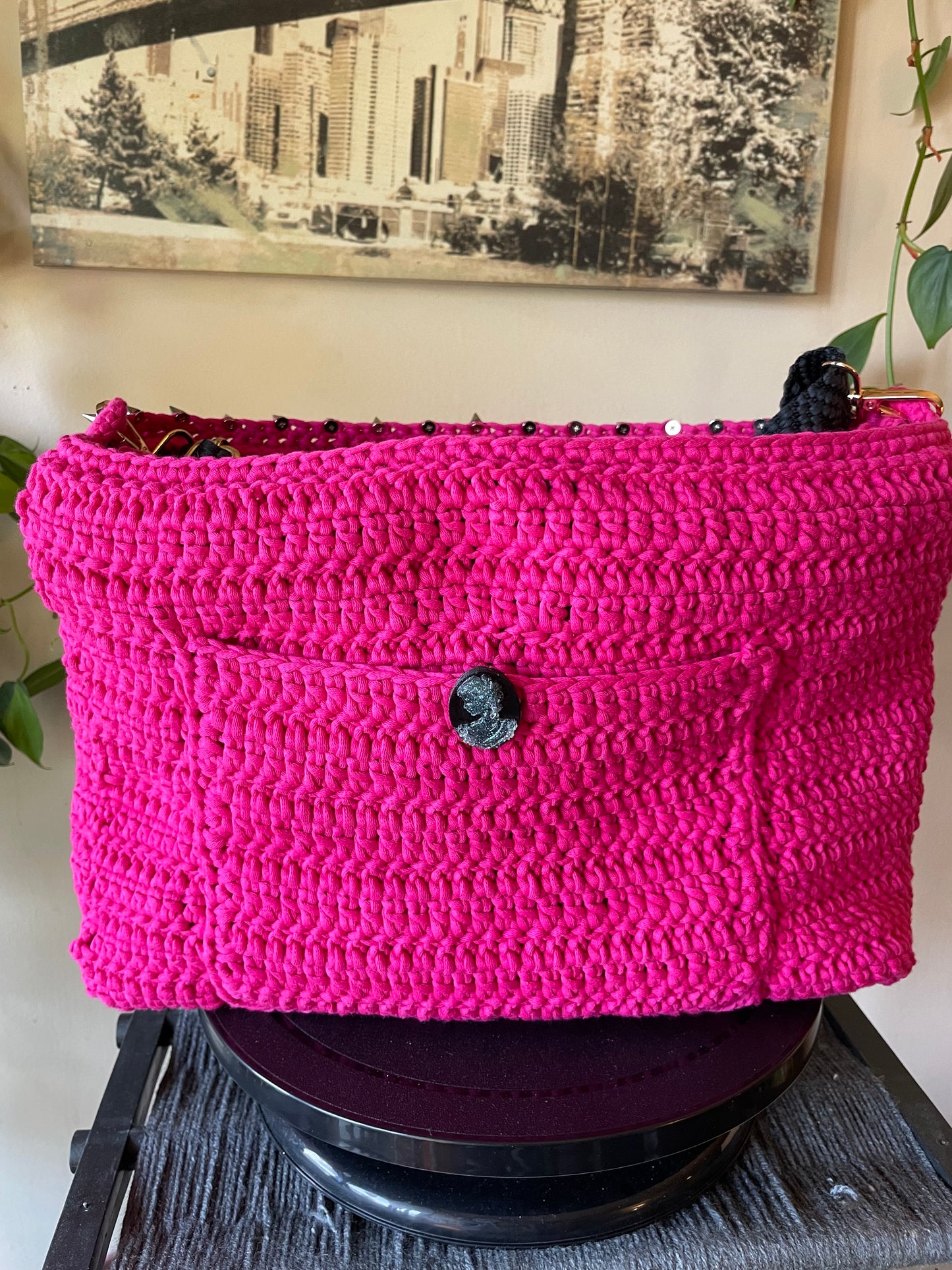 #itsnotaphasebag crochet bag
