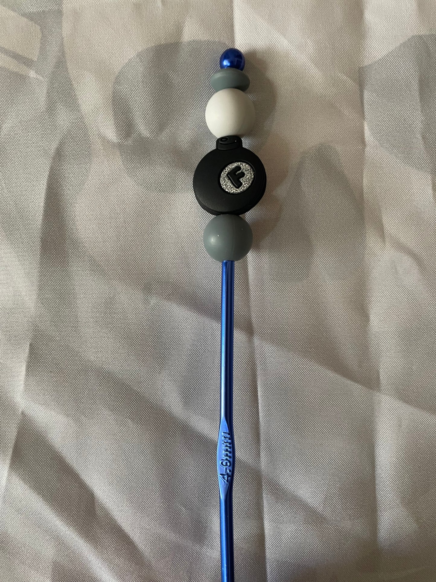 4mm silicone beaded crochet hooks