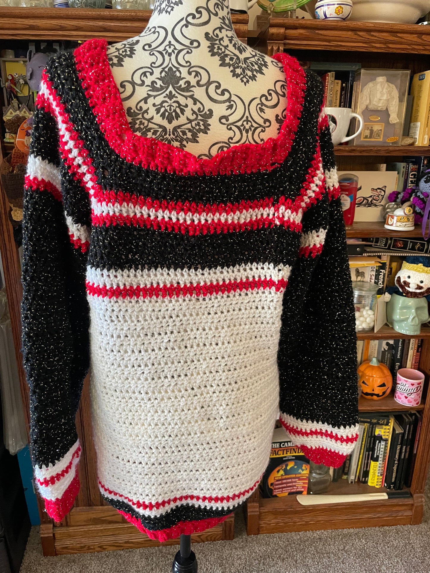 Small to medium crochet sweaters