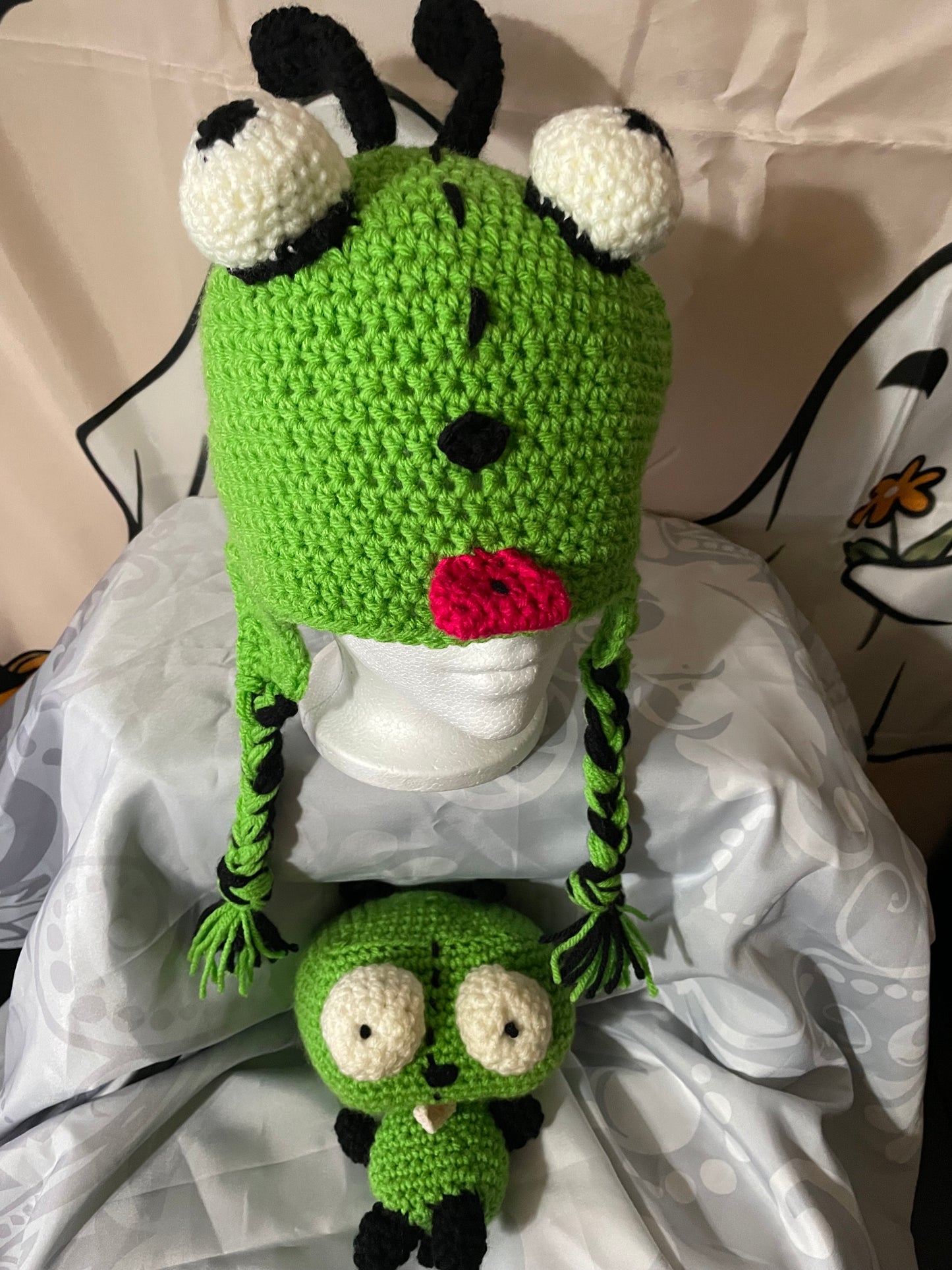 GIR crochet beanie