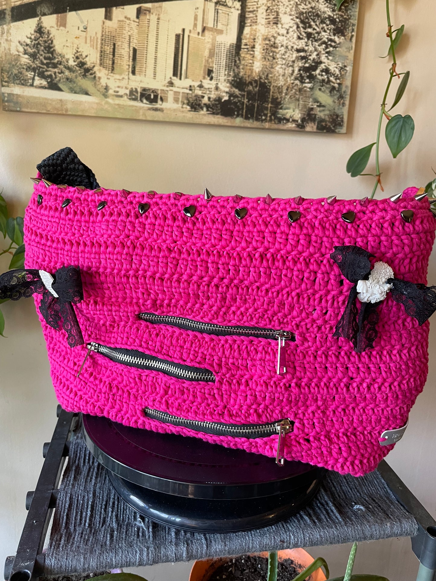 #itsnotaphasebag crochet bag