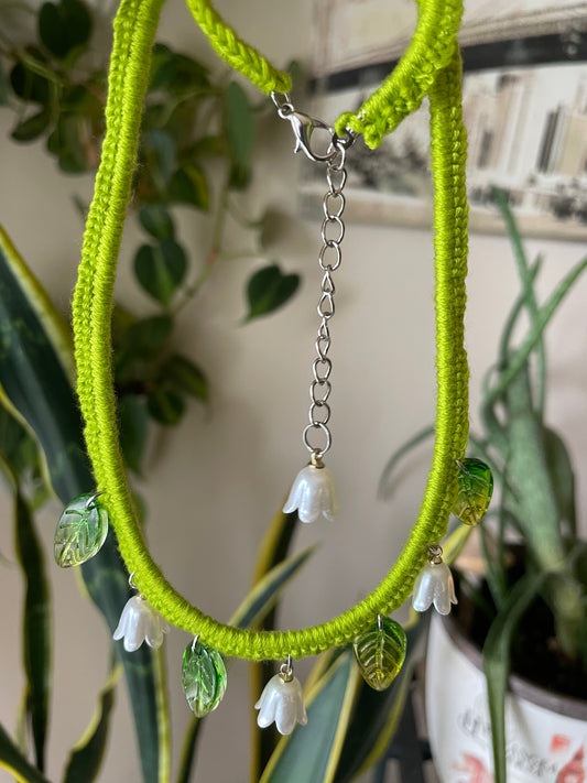 Lily of the valley necklace