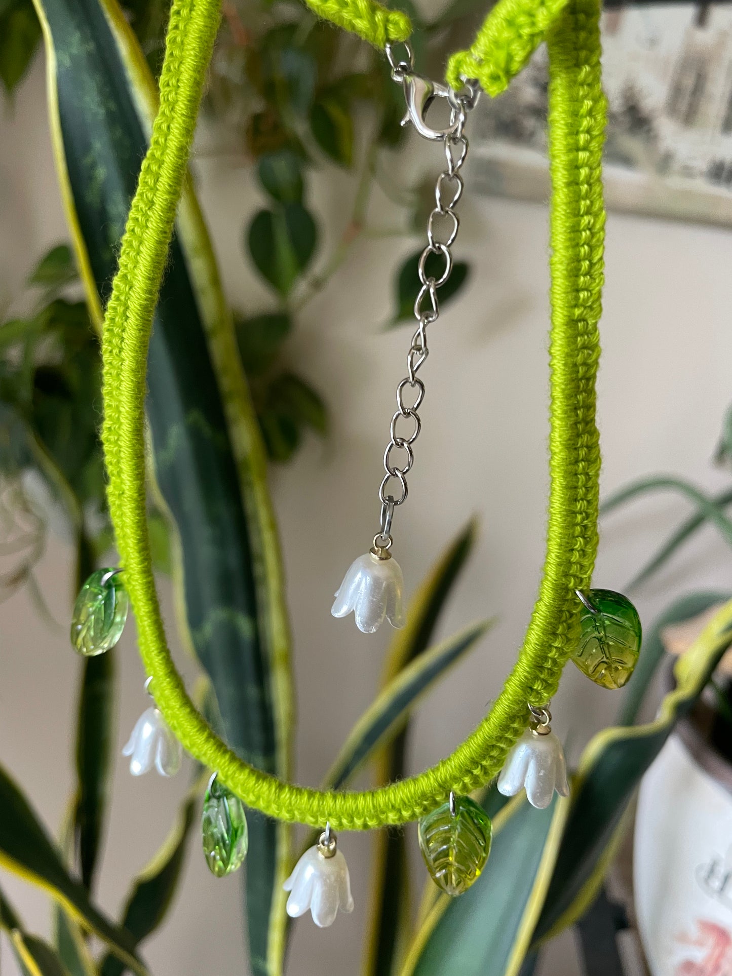 Lily of the valley necklace