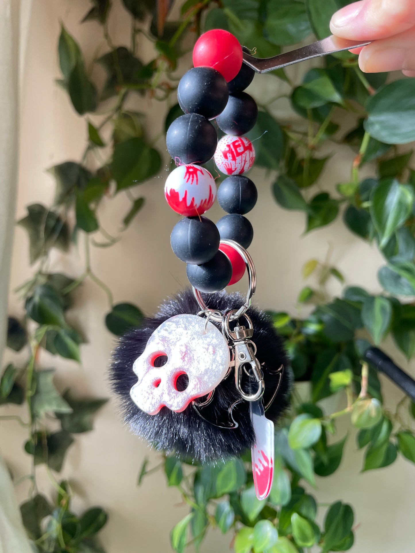 New 2026 Bubble bead bag charms and key chains