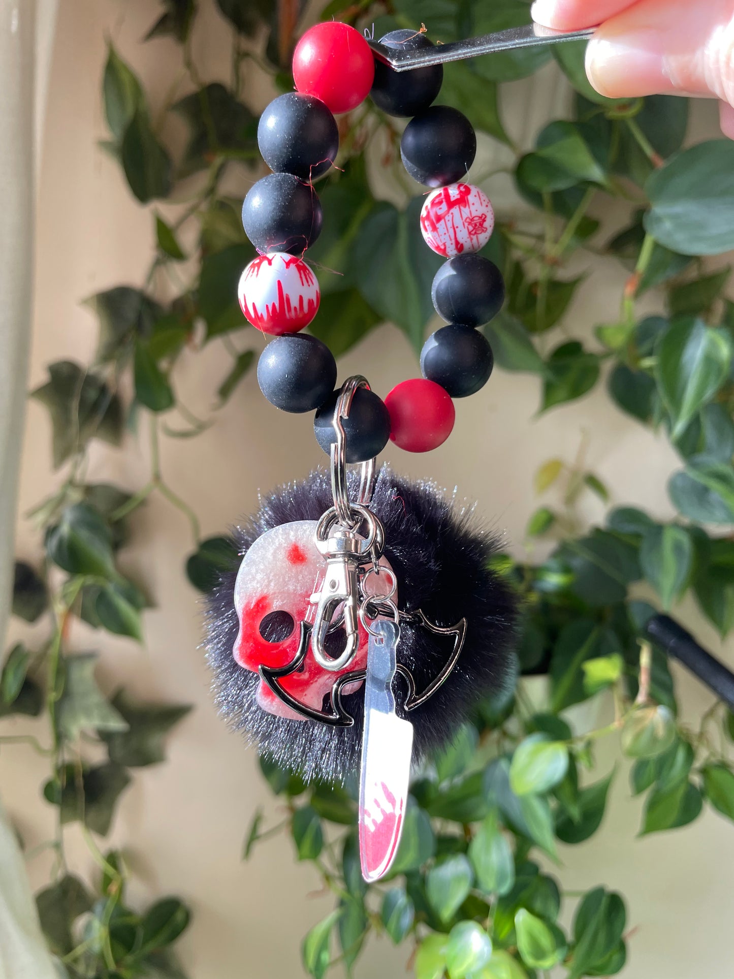 New 2026 Bubble bead bag charms and key chains