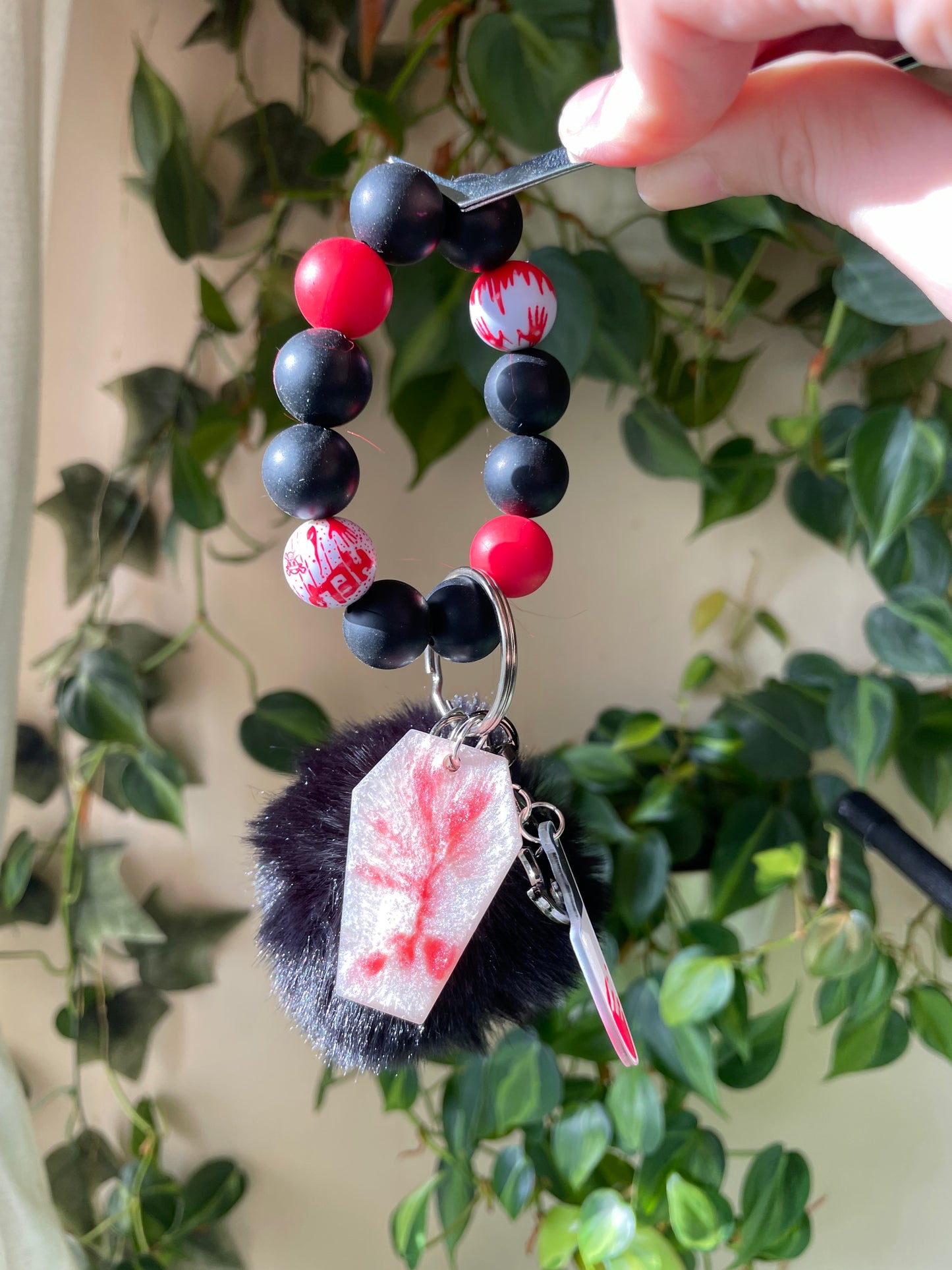 New 2026 Bubble bead bag charms and key chains