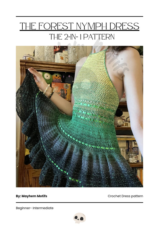 The Forest Nymph 2-in-1 pattern